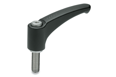 Adjustable Clamping Lever ERM Stainless Steel