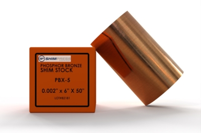 Phosphor Bronze Shim Pack